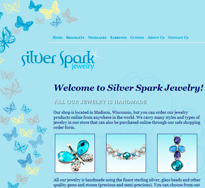 Silver Sparks Jewelry
